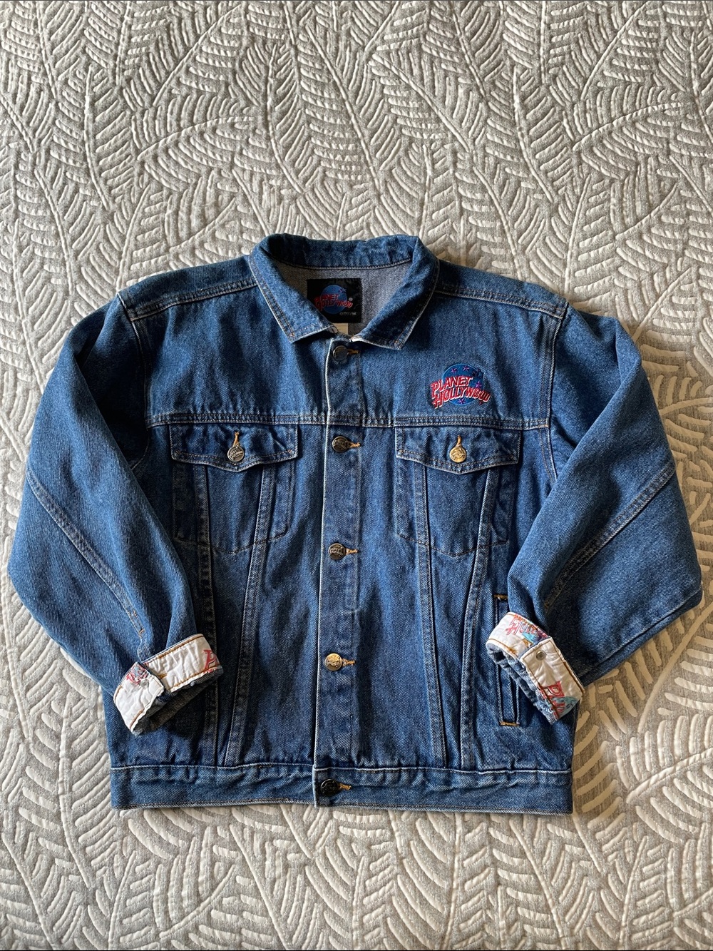 Planet Hollywood Toronto Blue Denim Jacket - Picture 2 of 12